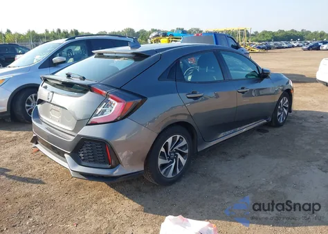 2017 Honda Civic Lx из США, поврежденный, VIN SHHFK7H27HU415685